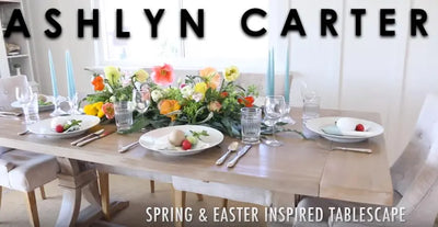Spring & Easter Inspired Tablescape Video – Ashlyn Carter