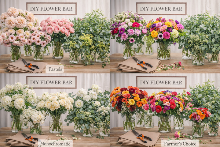 D.I.Y. Farmer's Choice Flower Bar
