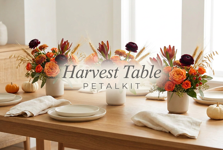 Harvest Table PetalKit with title overlay