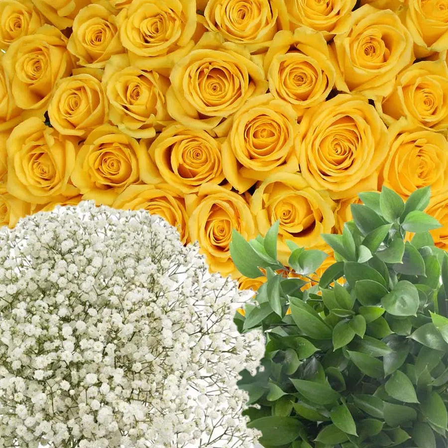Traditional Yellow Rose PetalKit PetalDrivenCom